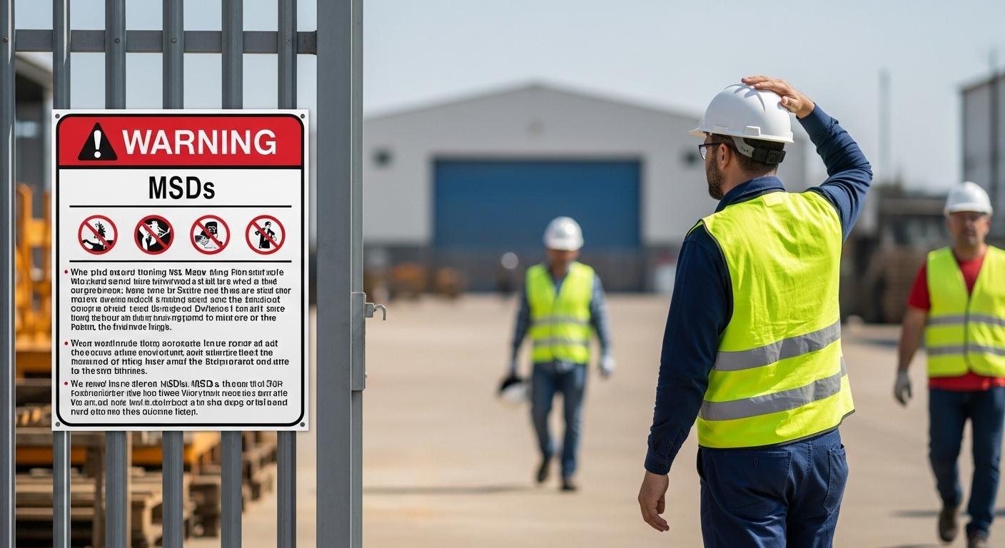 경유 msds 경고표시