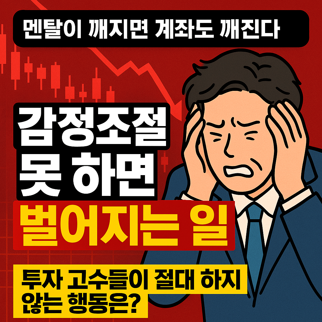 급락장, 어떻게 살아남을까? – 공포장세에서 수익 지키는 실전 전략