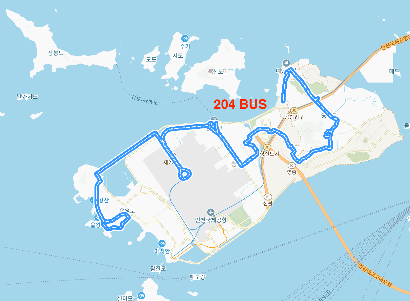 204 버스