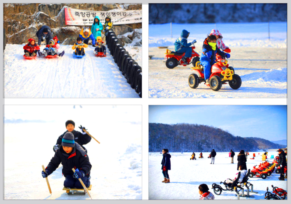 월컴투 동막골 안성 빙어축제