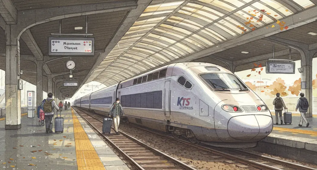 추석 기차표 예매 광주송정