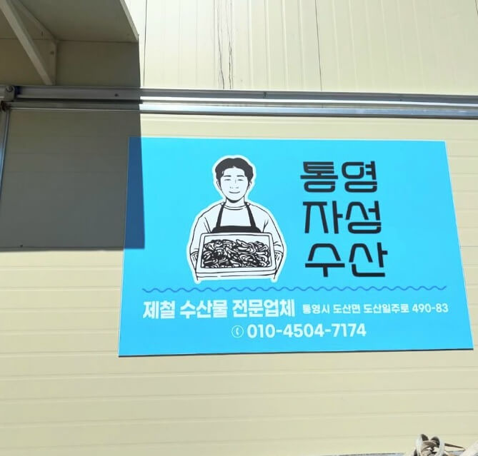 6시내고향 경남 통영의 수산물 전문점 통영자성수산 비단가리비 주문방법 