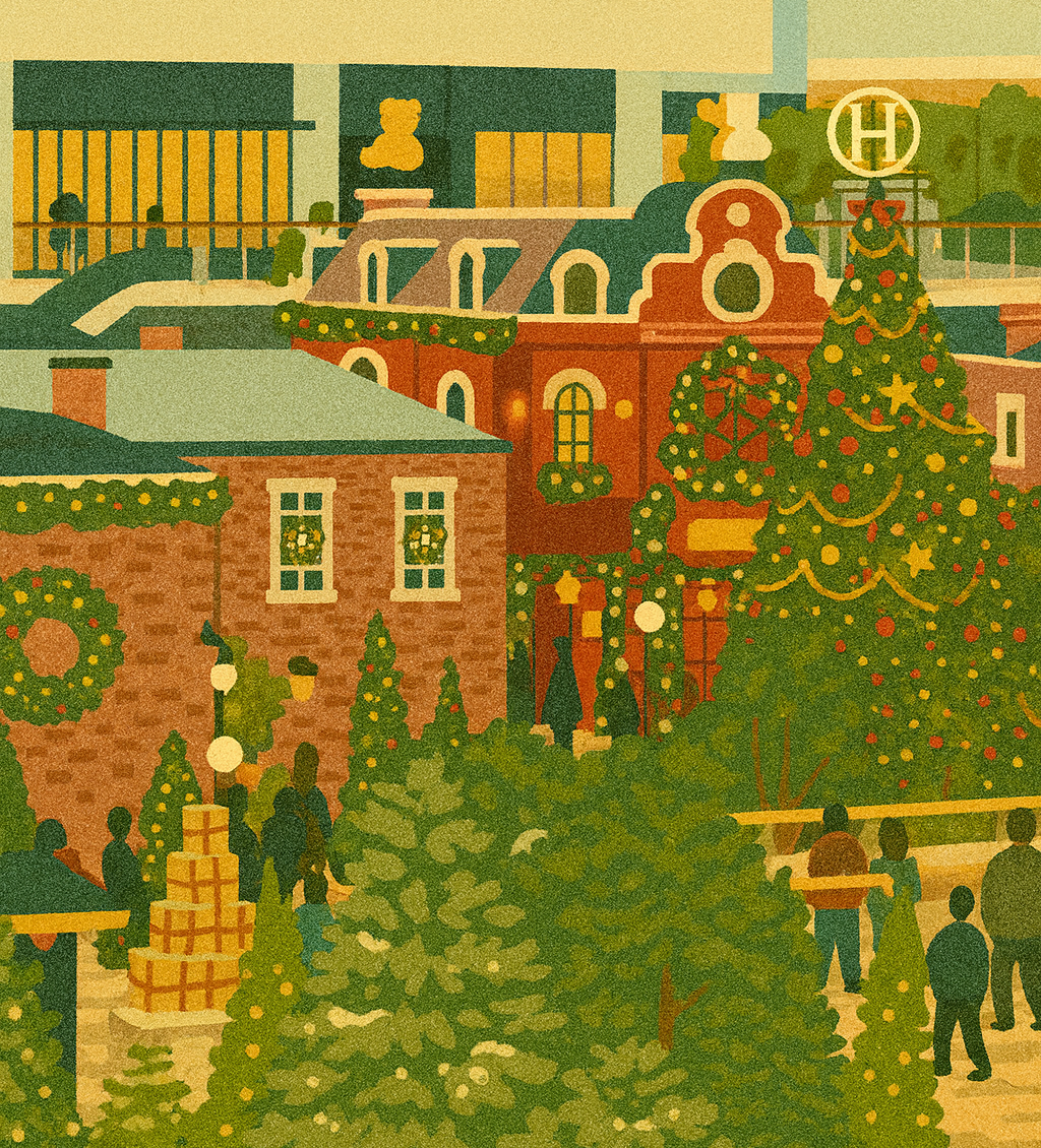 더현대 서울 크리스마스 빌리지