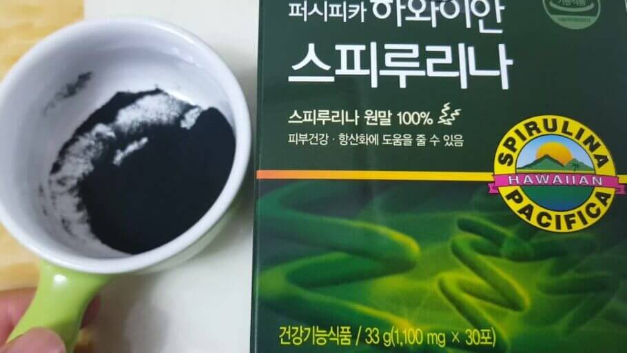 가루형 스피루리나 건강식품