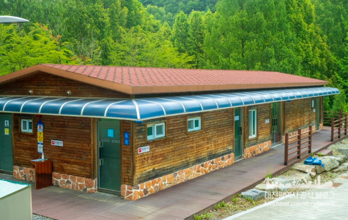 장태산 자연휴양림 야영장