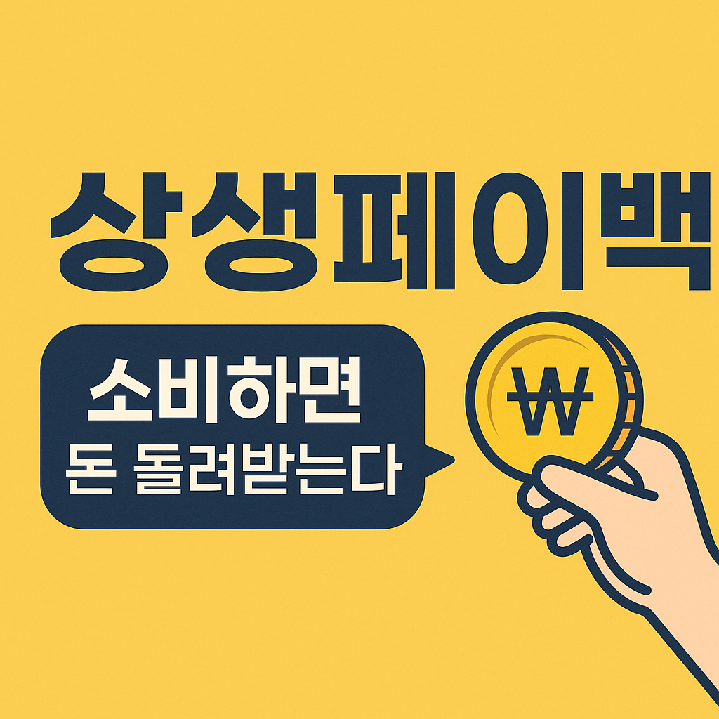 [상생페이백] 신청 안 하면 돈 버리는 셈! 당신도 환급 대상일 수 있습니다