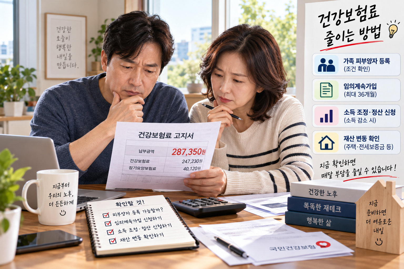 건강보험료 줄이는 법
