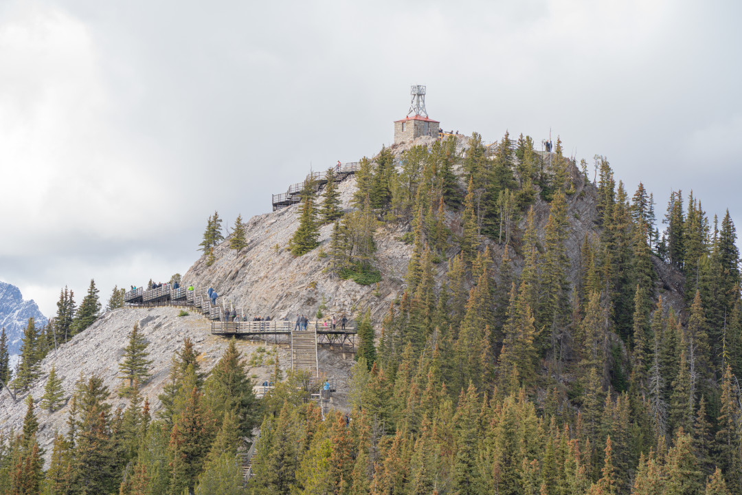 캐나다 밴프 곤돌라 정상