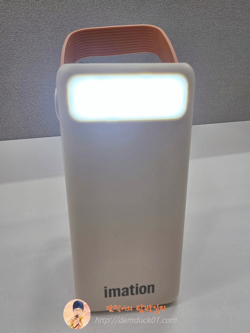 이메이션 LED 캠핑 피크닉 차박 고속충전 대용량 보조배터리 50000mAh 골프 낚시 캠핑