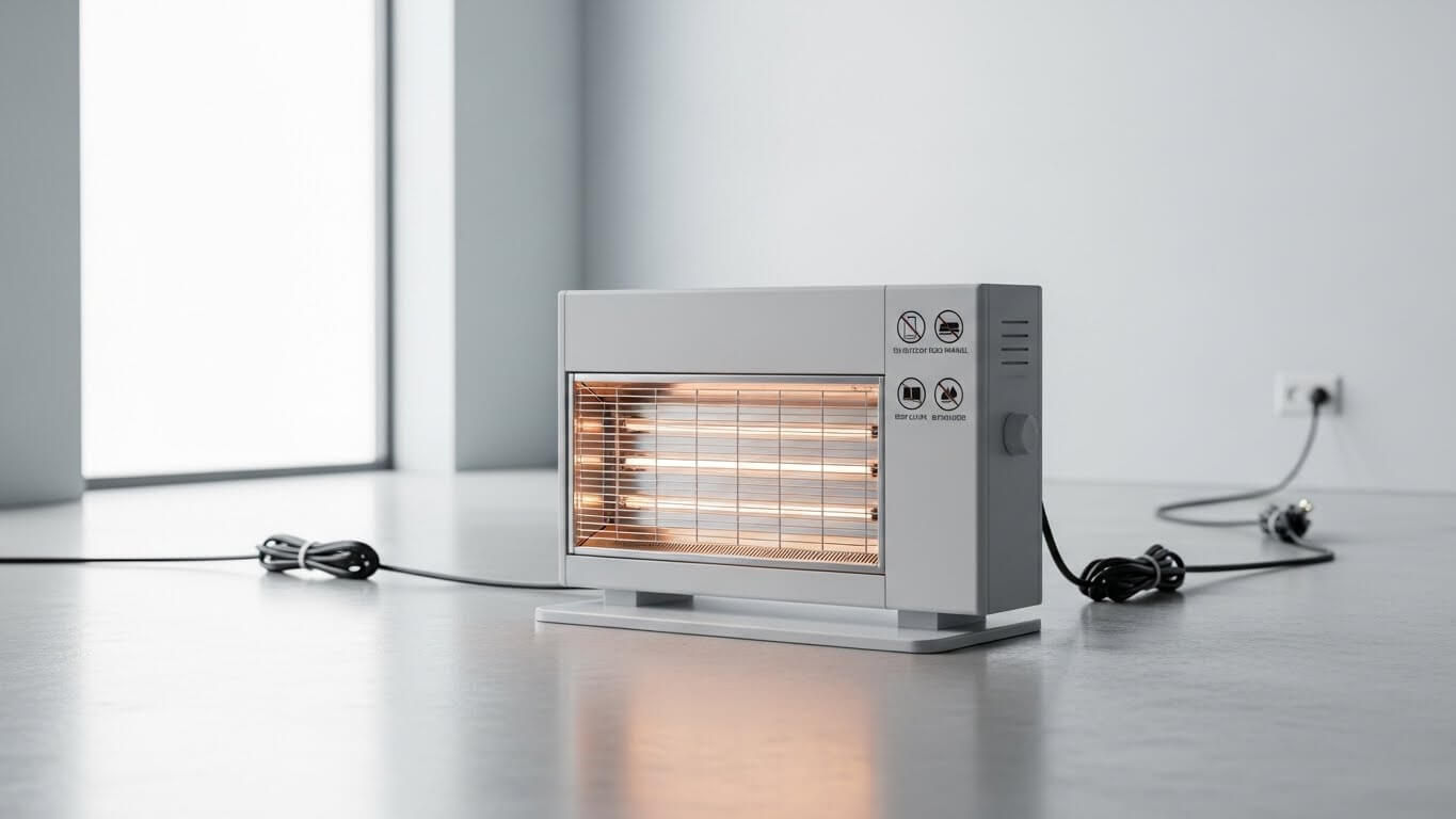 안전을 지키는 전기 히터 사용법