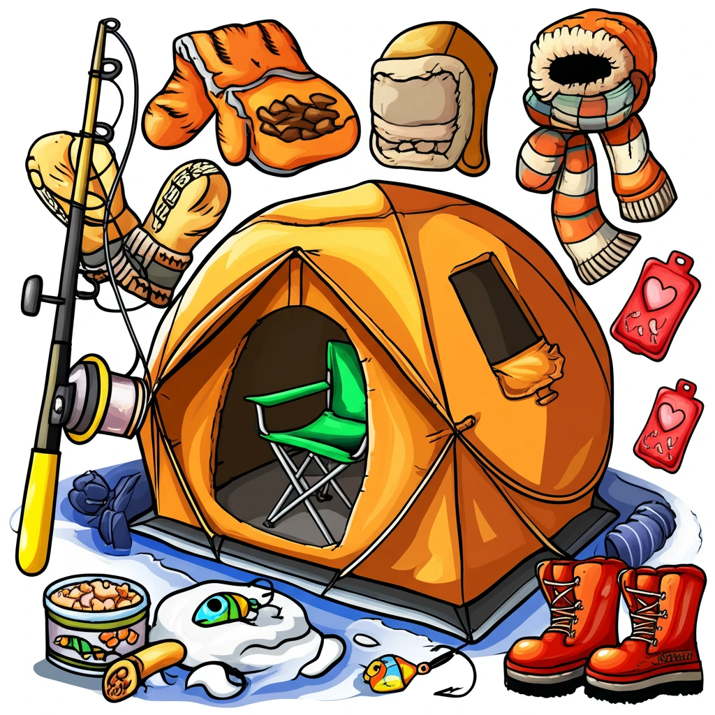 겨울 아이스낚시 필승법: 비용, 명당..