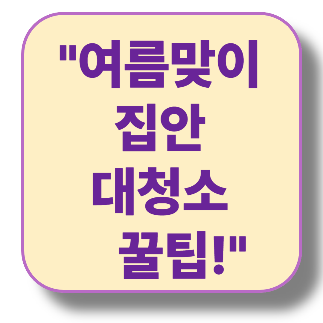 여름 맞이 집안 정리 노하우: 옷장부터 창고까지 깔끔하게!