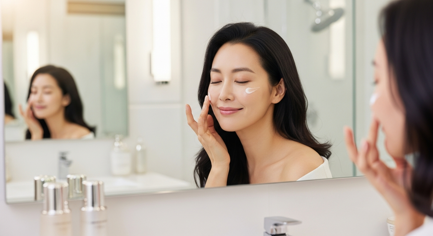 뇌와 피부의 연결을 고려하여 마음을 돌보는 뉴로코스메틱 스킨케어 이미지