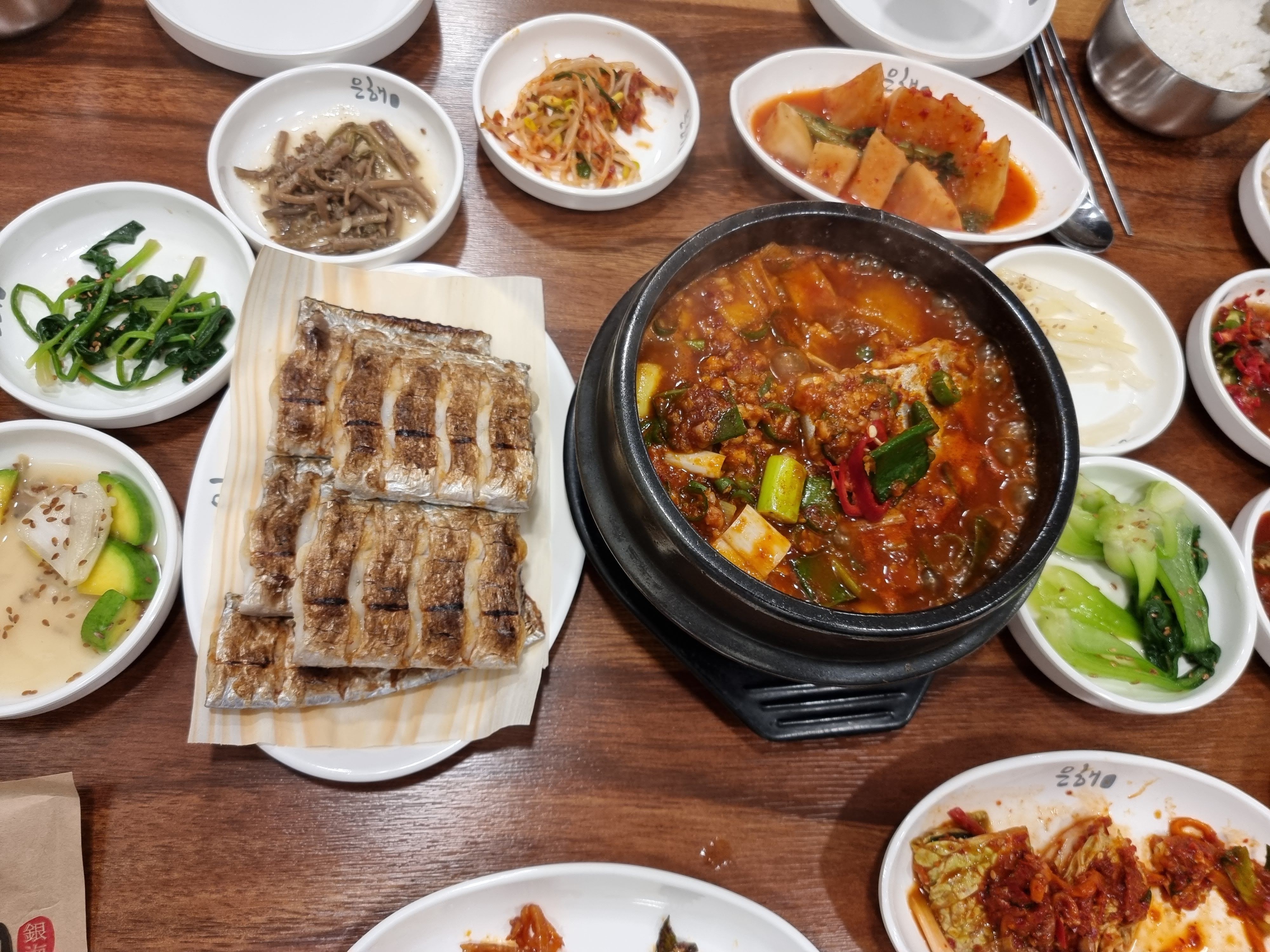 광안리은해갈치의 대표 메뉴 왕특대 갈치조림