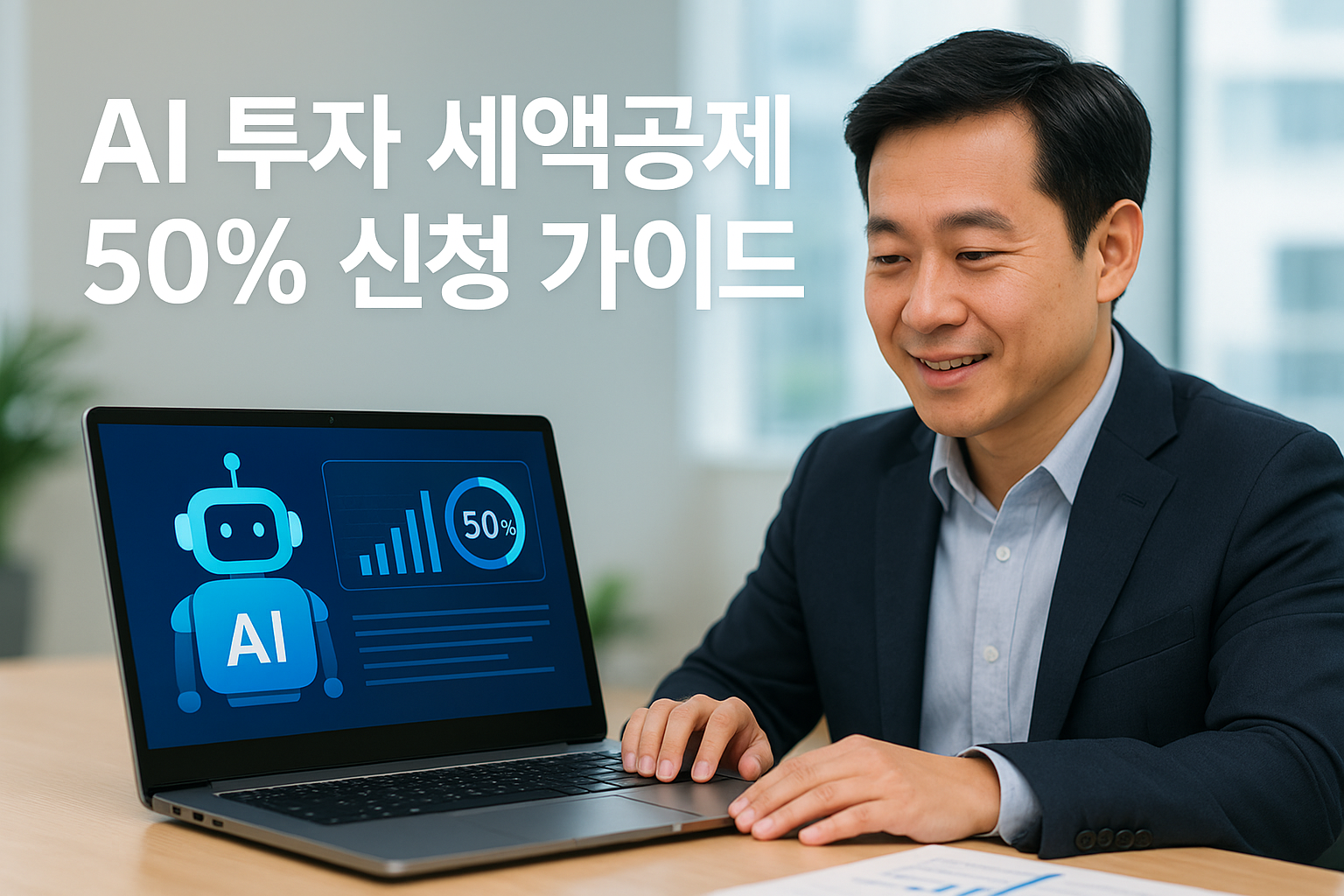 AI 투자 세액공제 50% 신청 가이드 – 2025년 세테크 핵심 전략 관련 이미지