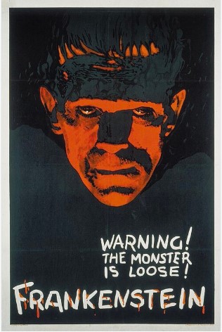 1931년 제임스 웨일 감독의 이 영화는 오늘날 대중이 기억하는 '프랑켄슈타인 괴물'의 원형을 정립한 기념비적인 작품 <프랑켄슈타인>.