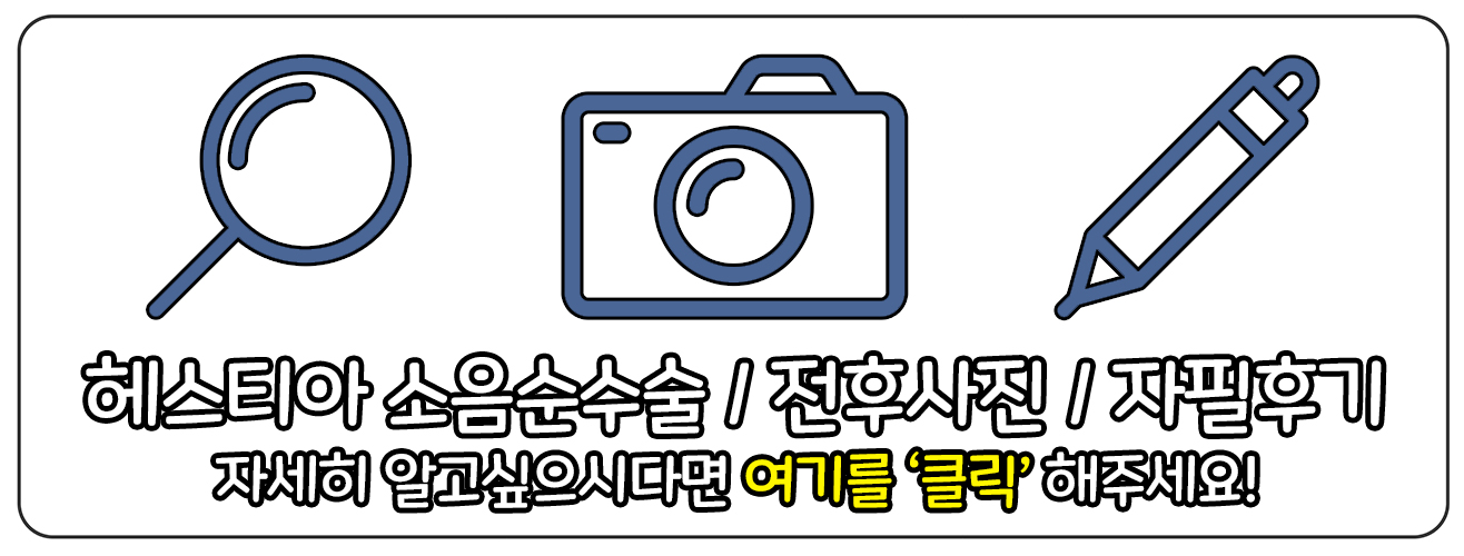 헤스티아 소음순수술 보러가기