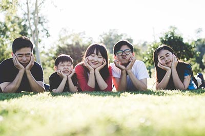 따듯한 가족이미지