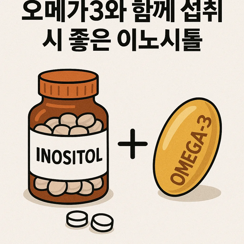 오메가3와 함께 섭취 시 좋은 이노시톨