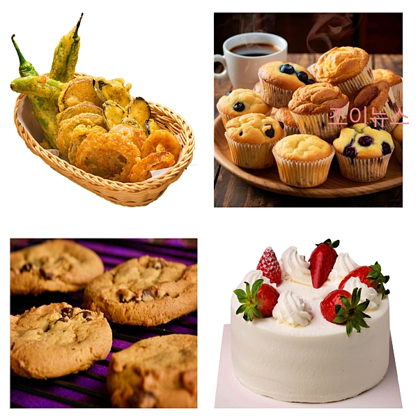 박력분 밀가루를 활용한 요리들