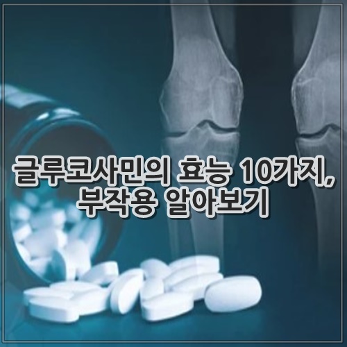글루코사민의 효능 10가지, 부작용 알아보기