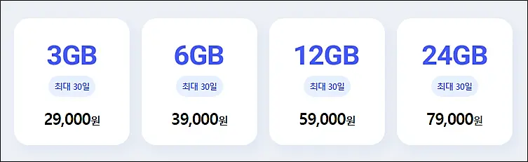 SKT-바로요금제-종류