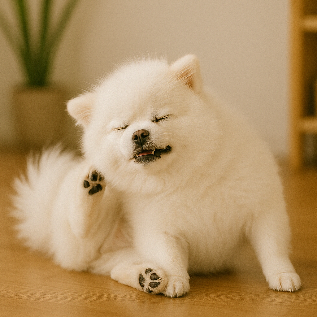 강아지 쿠싱증후군 사진