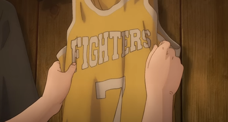 죽은형의유니폼을잡고있는송태섭