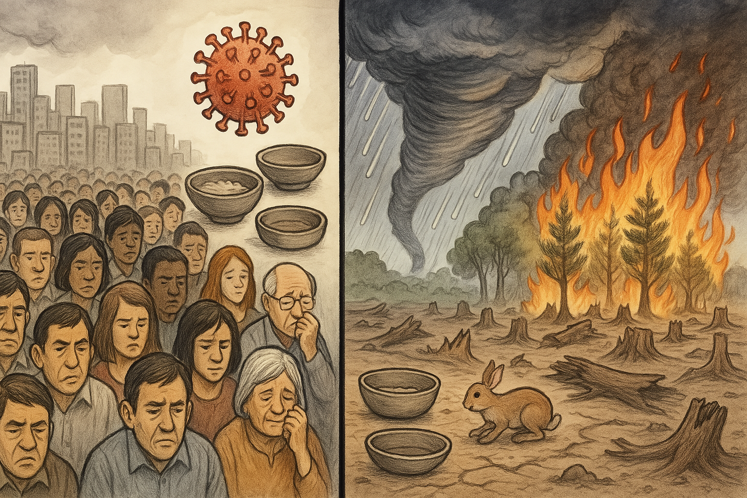 밀도 비의존적 요인 예시