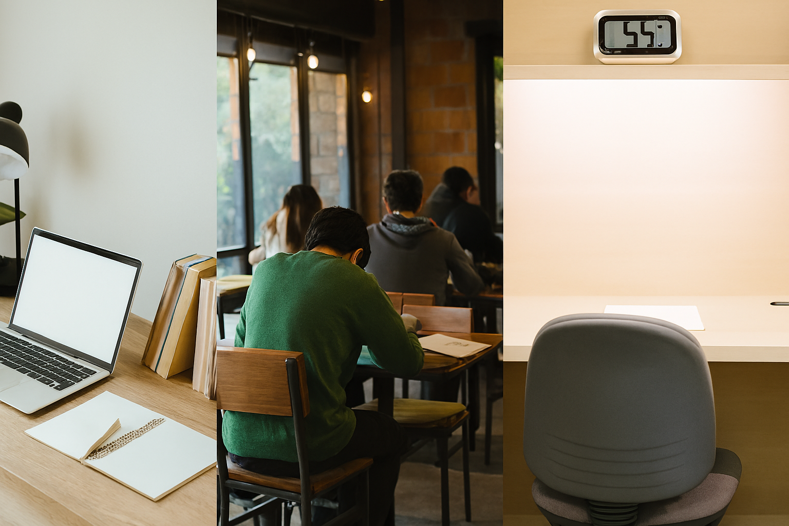 독서실 · 스터디 카페 · 집 공부 성과 차이가 나는 이유