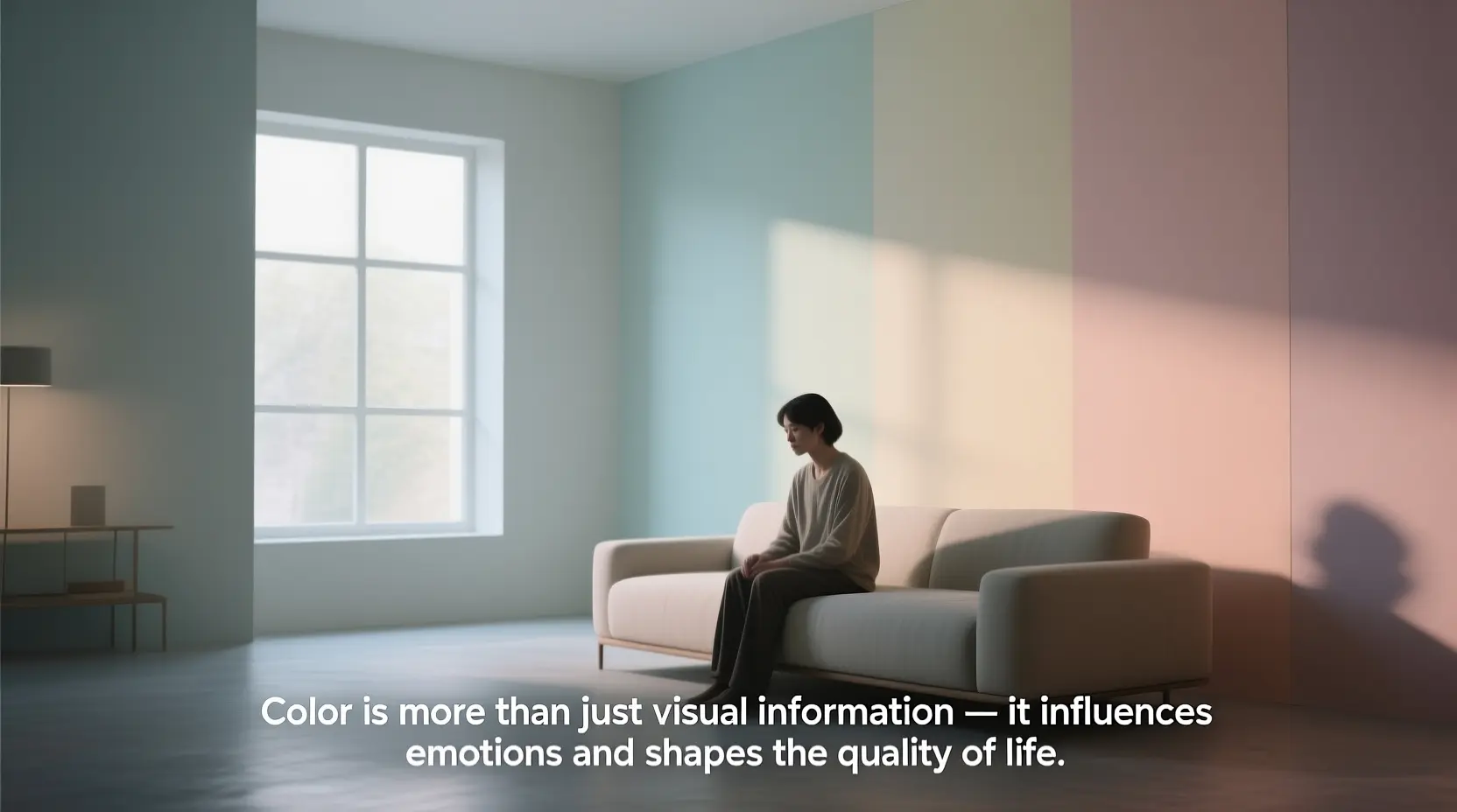 <img src="color_emotion_lifequa뇌lity.webp" alt="색채가 단순한 시각 정보 그 이상으로 와 감정에 영향을 주어 삶의 질을 형성하는 과정을 표현한 장면">