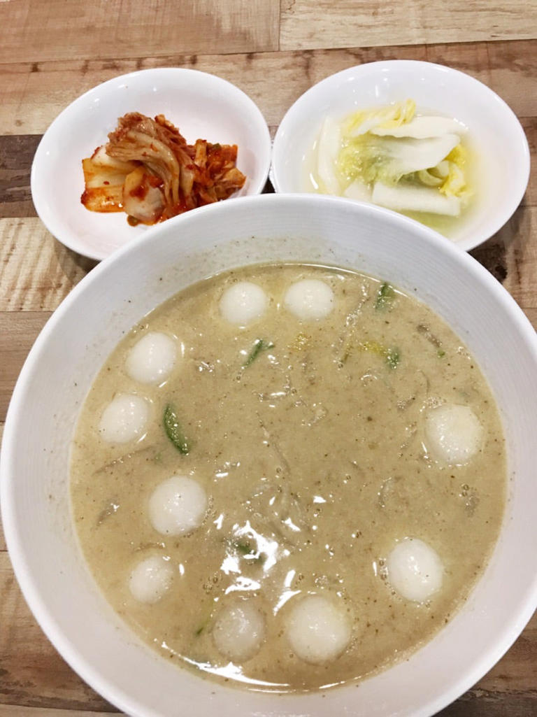 들깨 감자수제비