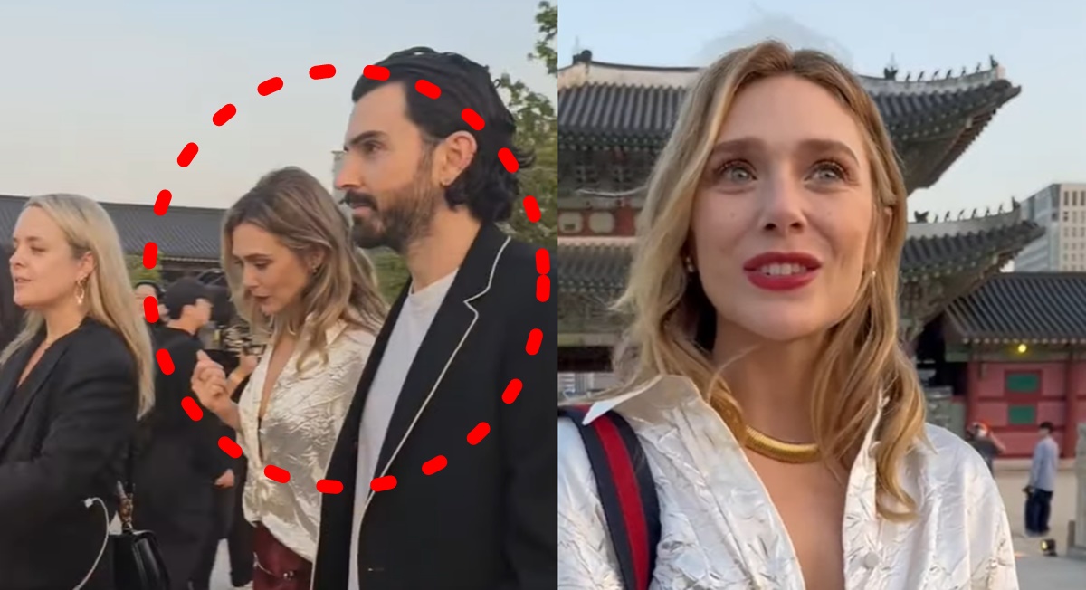 어벤져스 스칼렛 위치 엘리자베스 올슨 남편 결혼 내한 경복궁 구찌 행사