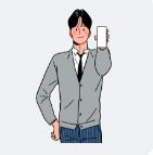 핸드폰들고있는 남자