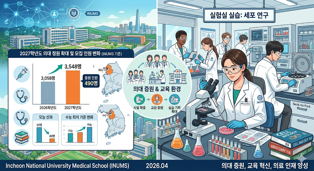 2027학년도 의대 정원 3,548명 시대의 개막,입시 지형 알아보기