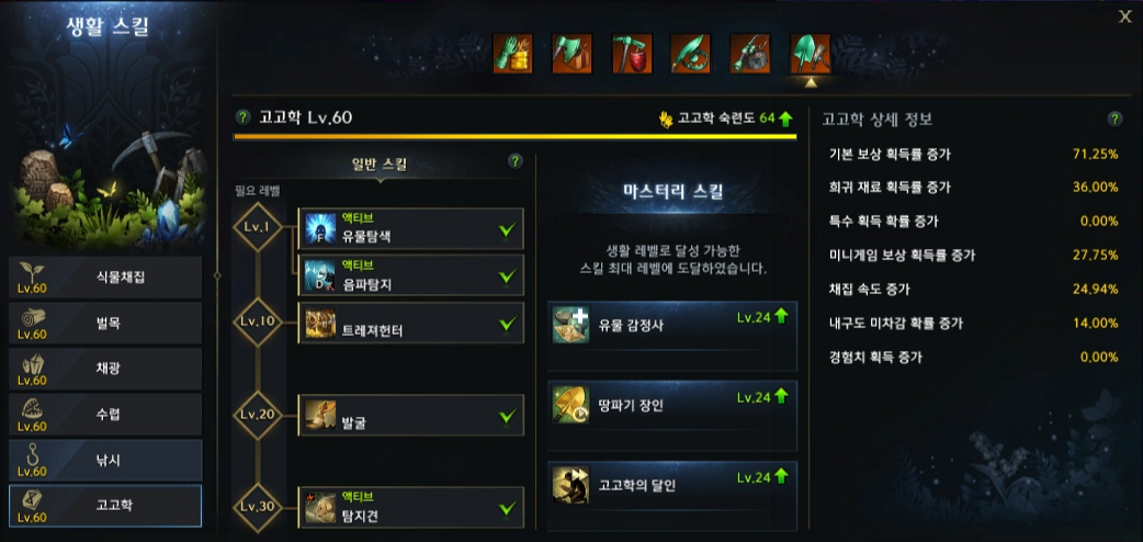 로스트아크 고고학