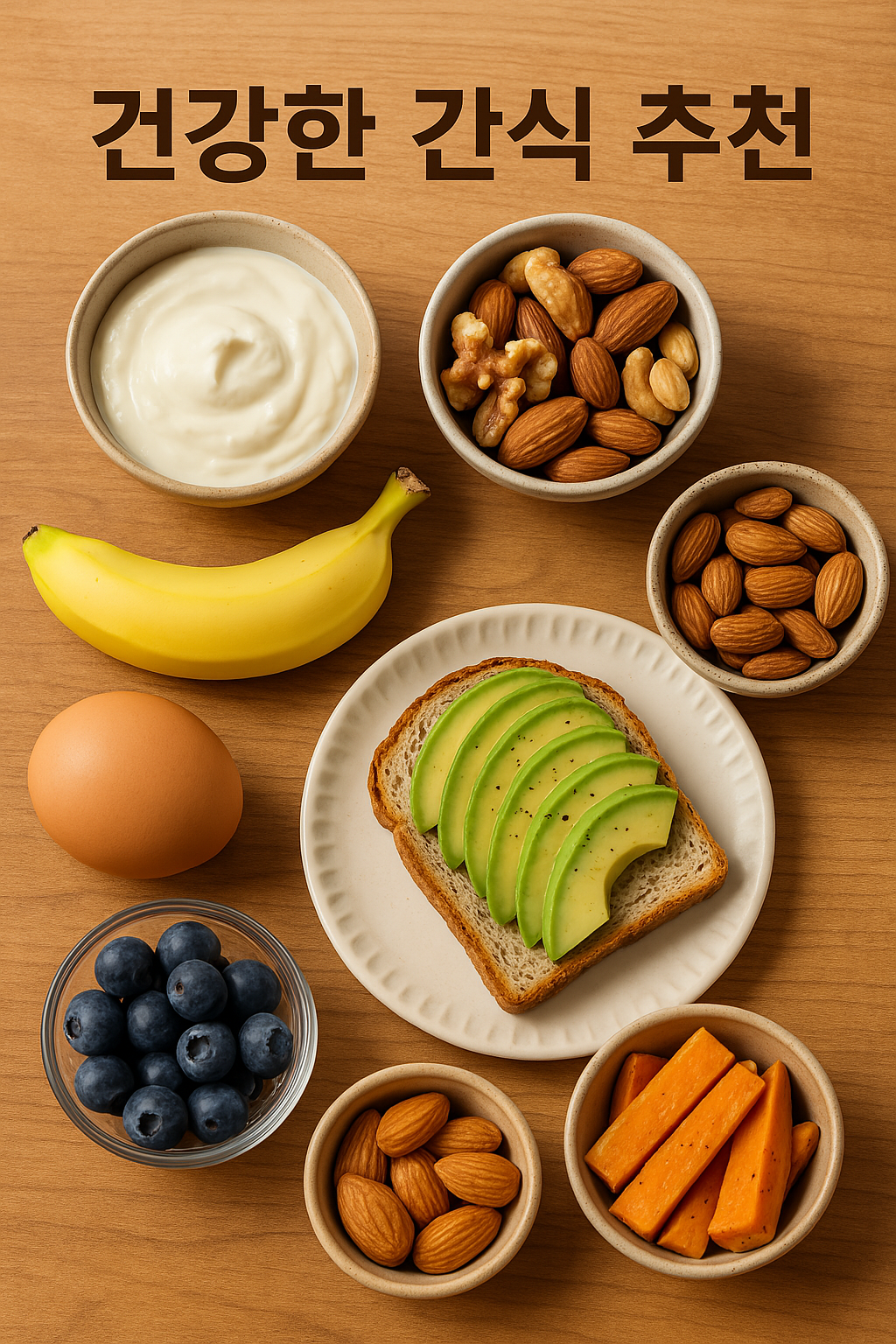 건강한 간식 추천