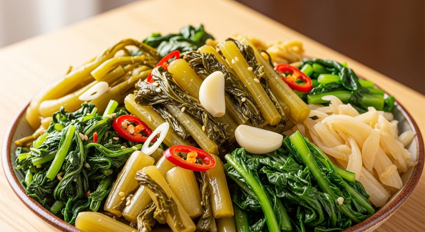 쌉쌀 달달 식욕 돋구는 머위장아찌