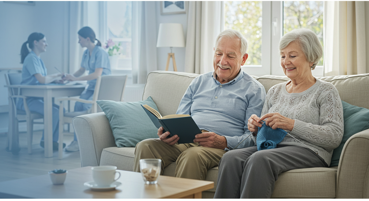 노부부 용양원 생활 모습