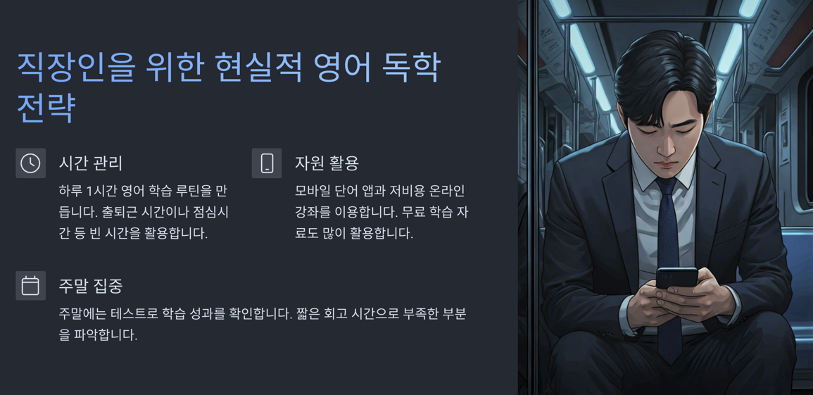 현실적 독학 전략