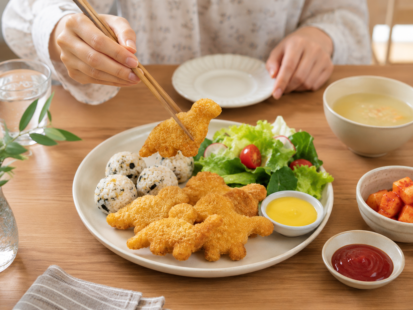 하림 용가리치킨 구매 판단 요약 장면 (Ai 로 생성된 이미지 입니다)