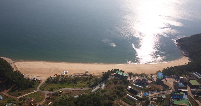 승봉도 이일레 해수욕장