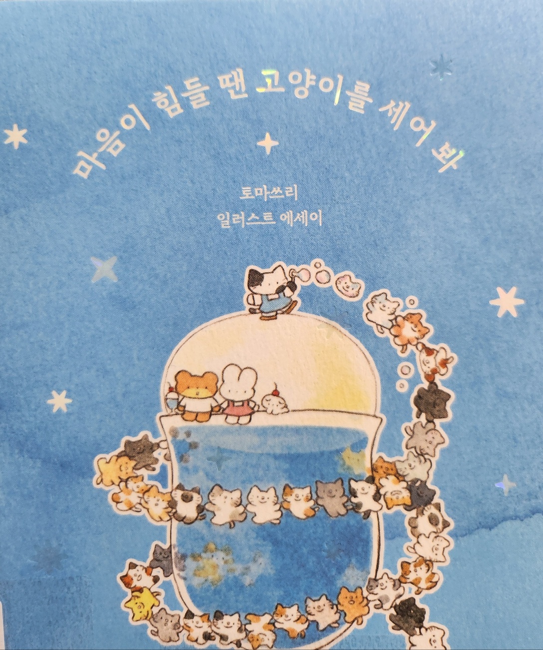 마음이 힘들 땐 고양이를 세어봐 -앞표지