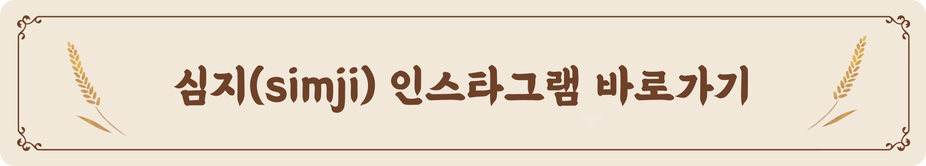 심지 인스타 바로가기