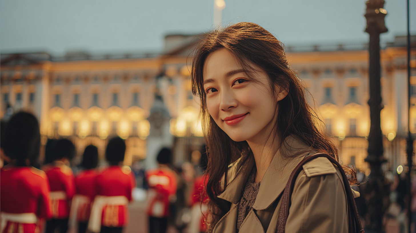 영국 버킹엄 궁전 여행 사진