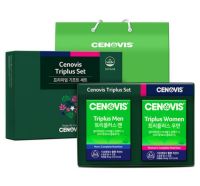 세노비스 트리플러스 맨 + 우먼 세트 + 쇼핑백, 180정, 1세트