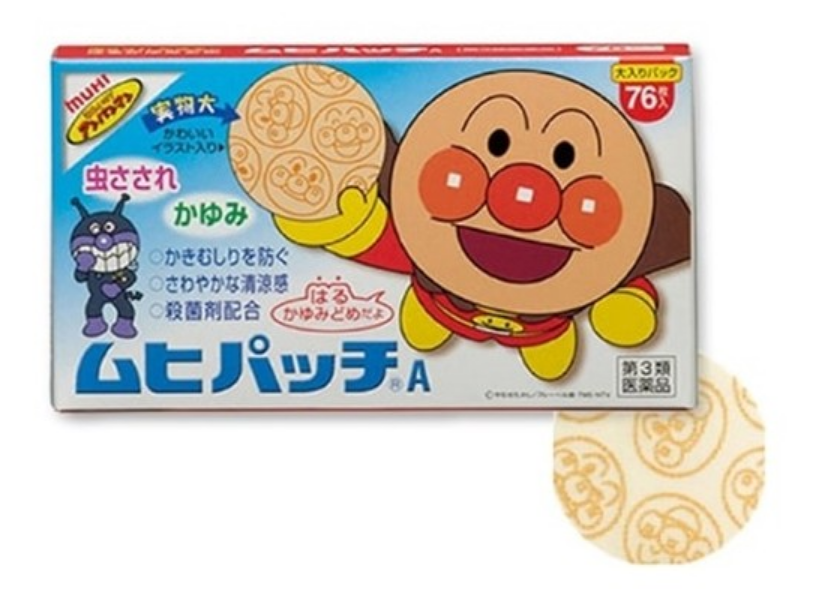 호빵맨그림의 모기패치