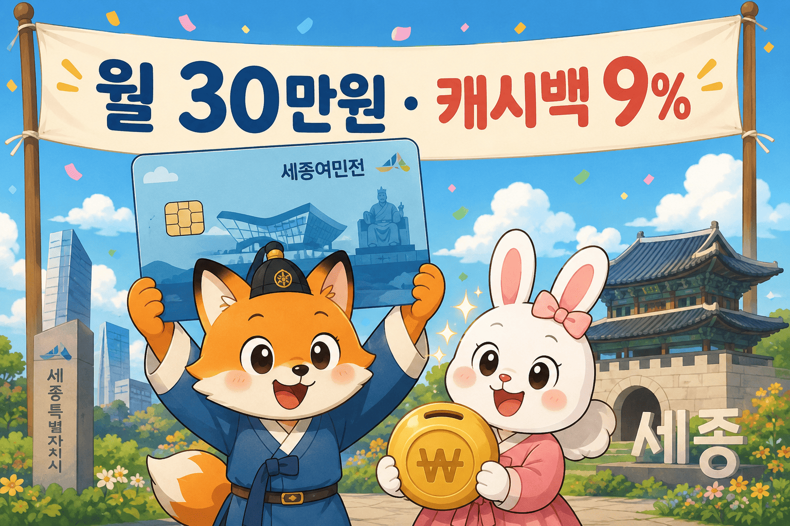 세종 여민전 캐시백