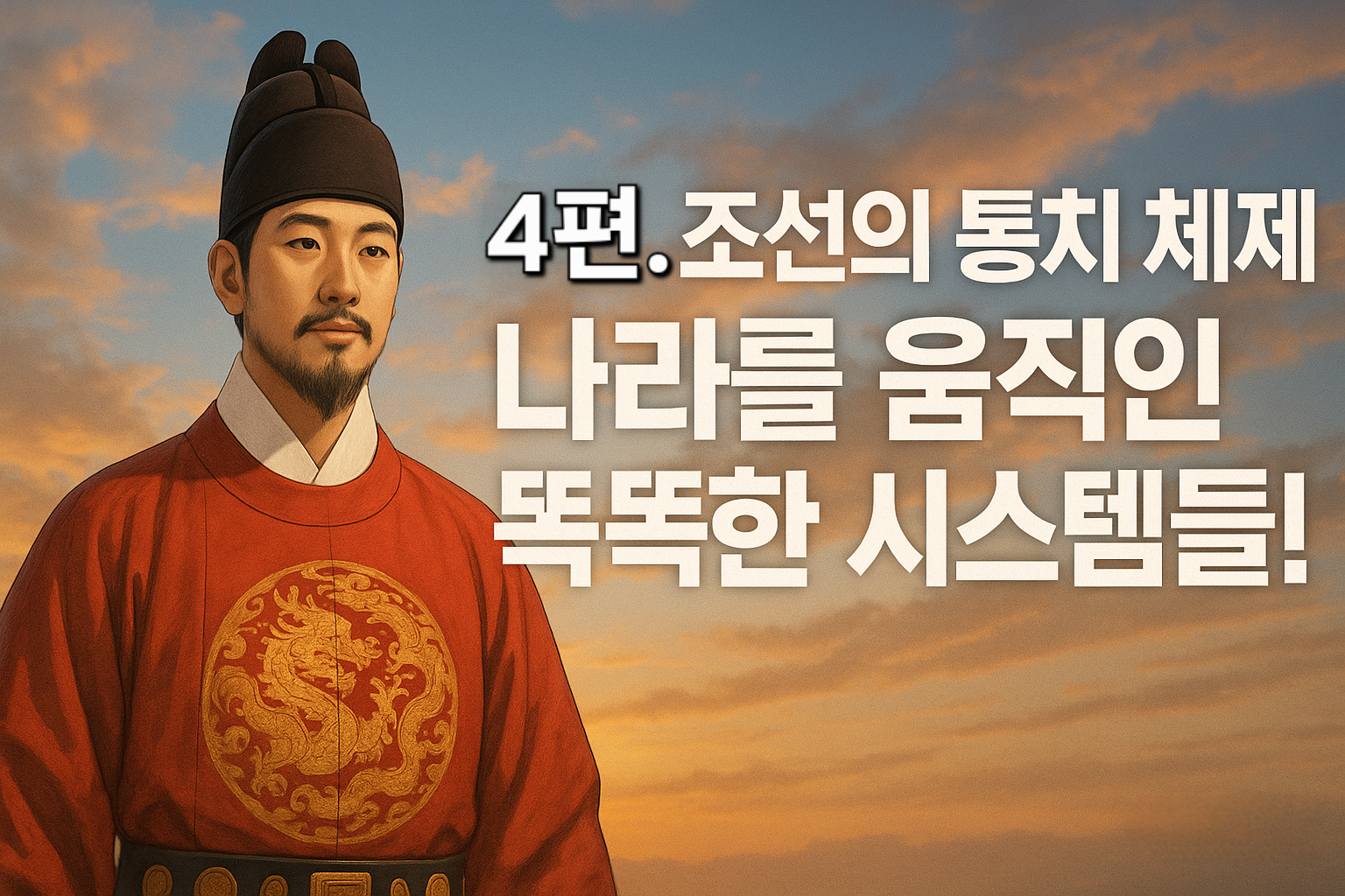 조선의 통치 체제
