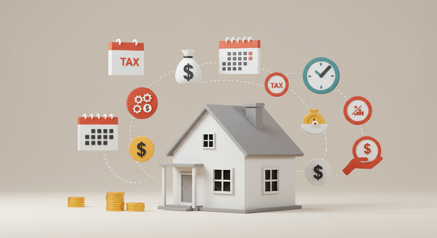부동산 투자 시 적용되는 세금 체계